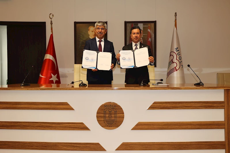 Büyükşehir Muğla Planlama Ajansı ve Üniversite İşbirliği için İmzaları Attı