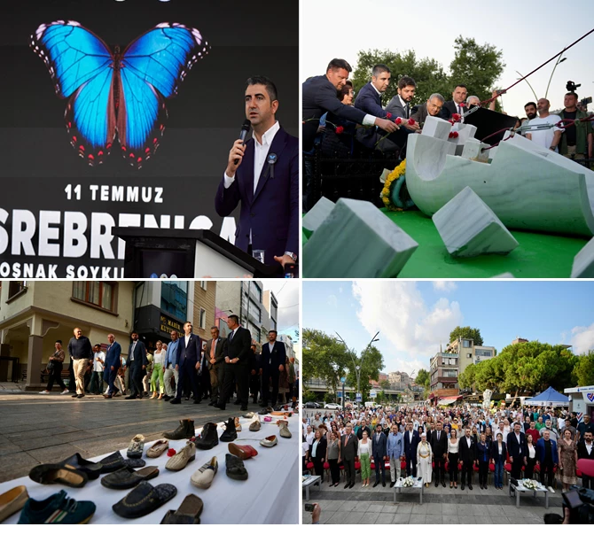 SREBRENİTSA SOYKIRIMININ ŞEHİTLERİ KARTAL’DA UNUTULMADI