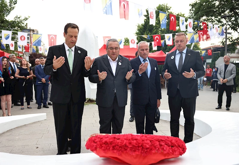 Srebrenitsa şehitleri Keçiören’de anıldı