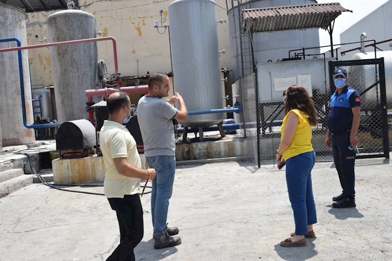 HBB SANAYİ TESİSLERİNİ DENETLEDİ