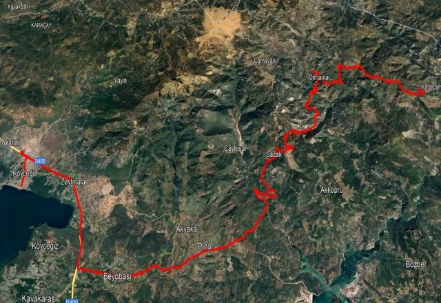 Sazak, Otmanlar ve Karaçam