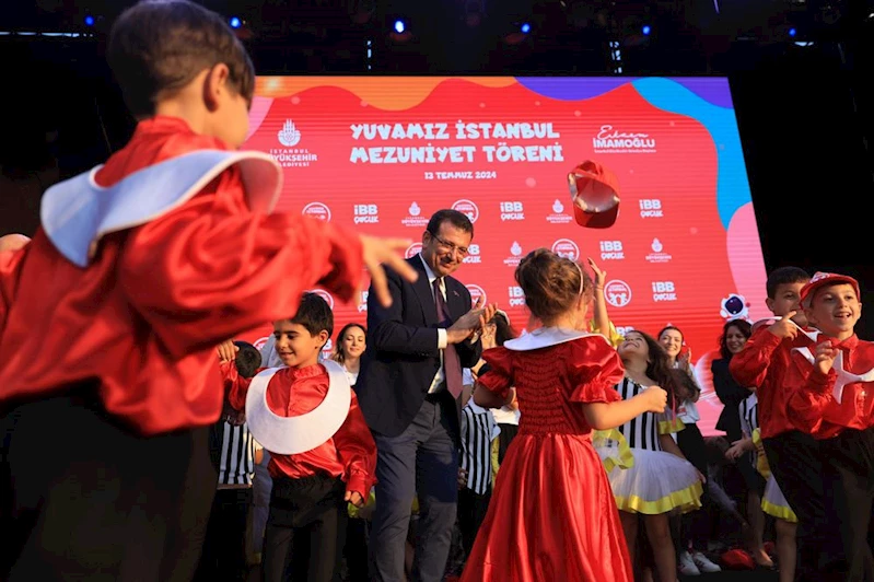 ‘YUVAMIZ İSTANBUL’ MEZUNİYET TÖRENİNDE KONUŞTU