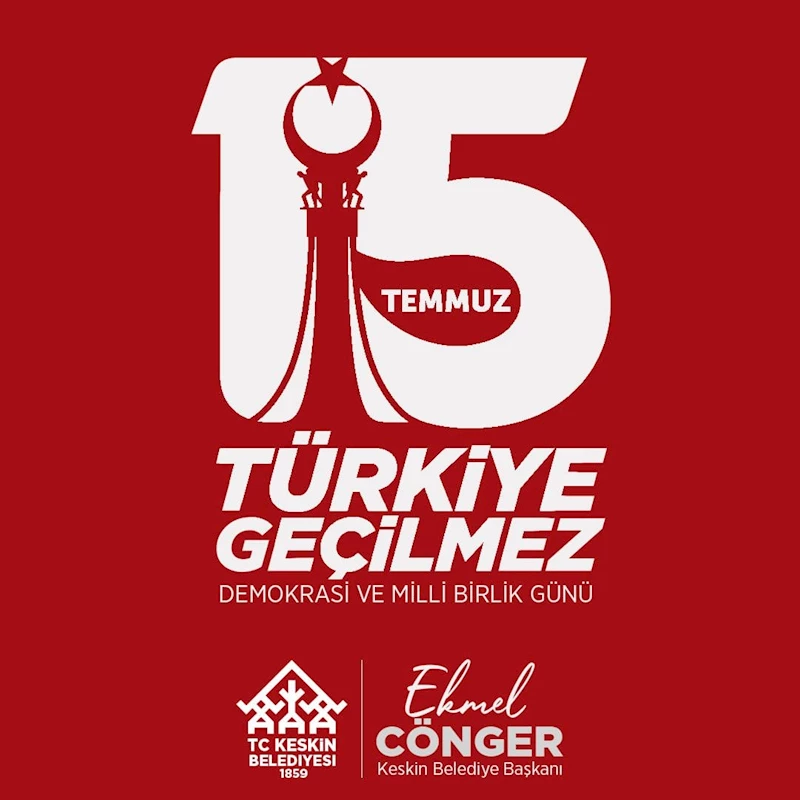 KESKİN BELEDİYE BAŞKANI EKMEL CÖNGER