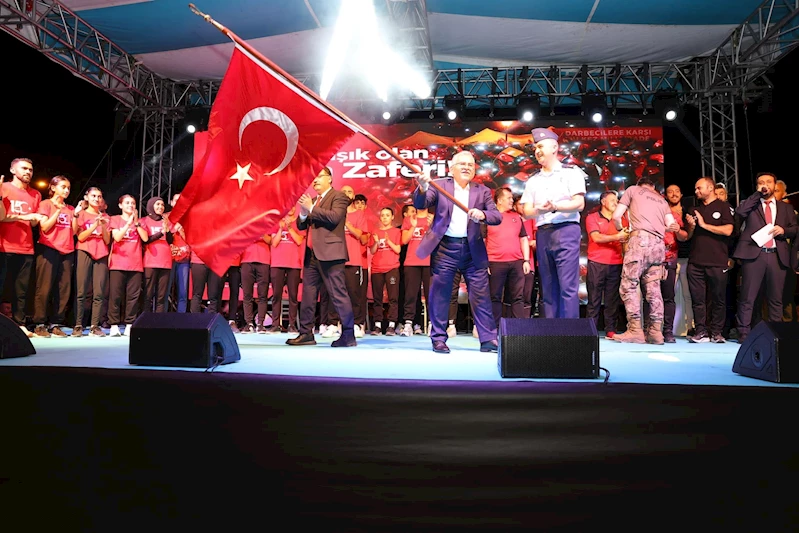 Başkan Büyükkılıç: “Yüzbinlerce İnsanın Kayseri’den Haykırdığı Ses, Hainlere Gereken Dersi Vermenin Sesidir”