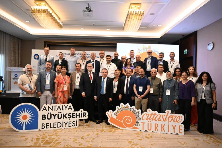 Cittaslow Olağanüstü Türkiye Genel Kurul Toplantısı Antalya’da yapıldı