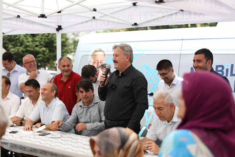 MOBİL BAŞKAN’IN BUGÜNKÜ DURAĞI İLDEM OLDU