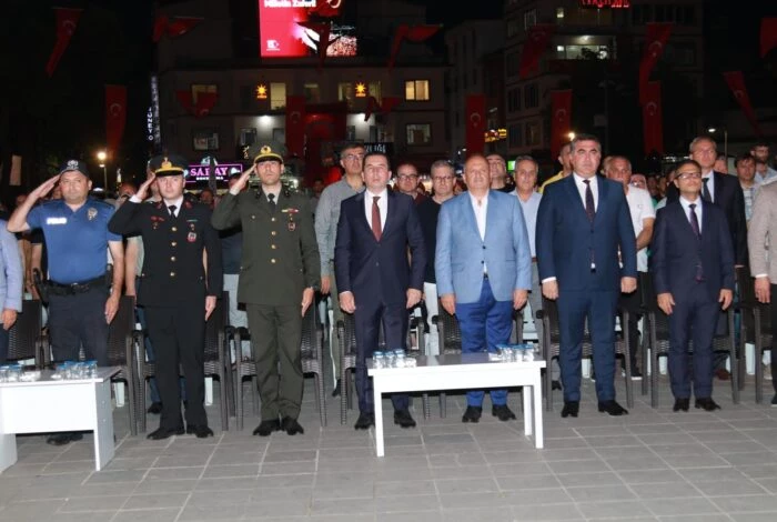 BAŞKAN TAVLI, “ÜLKEMİZ 15 TEMMUZ RUHUYLA YÜKSELMEYE DEVAM EDECEKTİR”