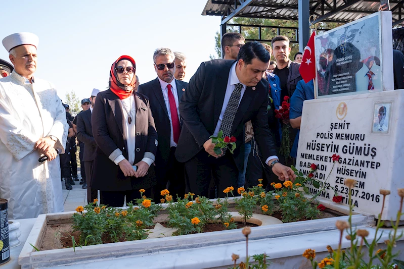 BAŞKAN YILMAZ, 15 TEMMUZ PROGRAMLARINA KATILDI
