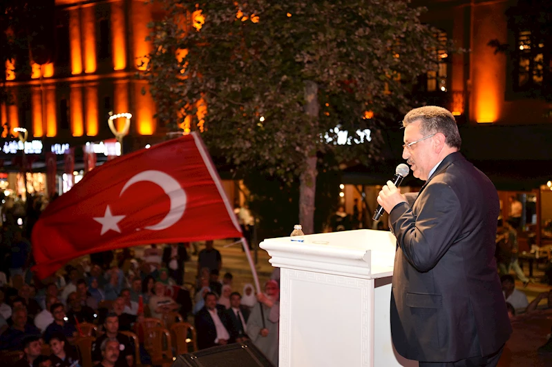 MİLLETİMİZ 15 TEMMUZ’DA İRADESİNE SAHİP ÇIKTI