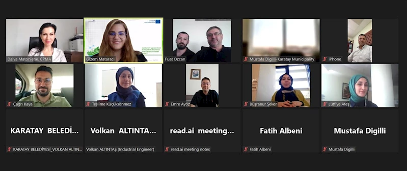 GCoM’U İMZALAYAN KARATAY BELEDİYESİ, “SECAP” İÇİN HAZIRLIKLARA BAŞLADI