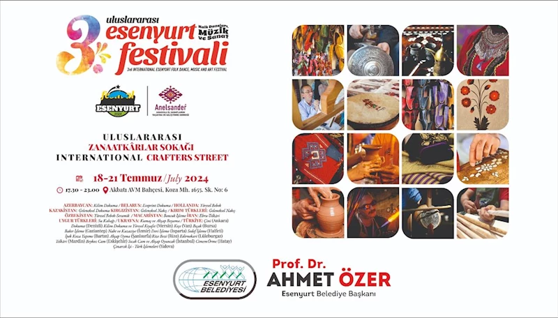 3.Uluslararası Esenyurt Halk Dansları, Müzik ve Sanat Festivali - Zanaatkarlar Sokağı