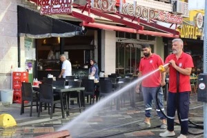 YIKAMA ÇALIŞMALARI ARALIKSIZ OLARAK DEVAM EDİYOR