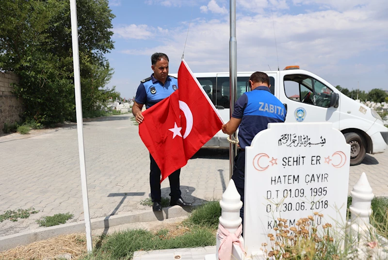 15 TEMMUZ VE AŞURA MERASİMİ KAPSAMINDA MEZARLIK TEMİZLİK VE ONARIMI