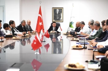 Başkan Aydın, Birim Müdürleriyle Bir Araya Geldi