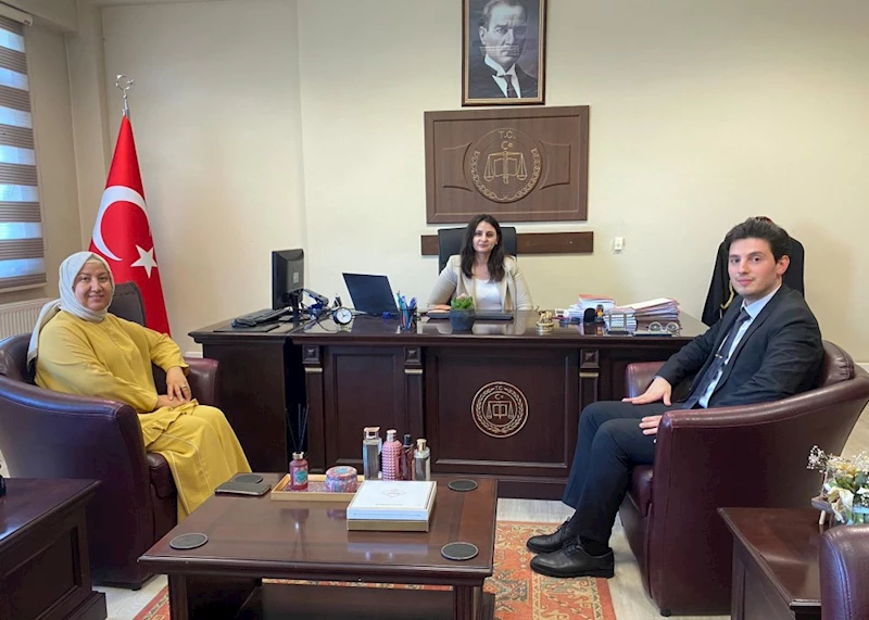 Başkan Seyhan Kılınçarslan, Yeni Göreve Başlayan Savcı ve Hakimleri Ziyaret Etti