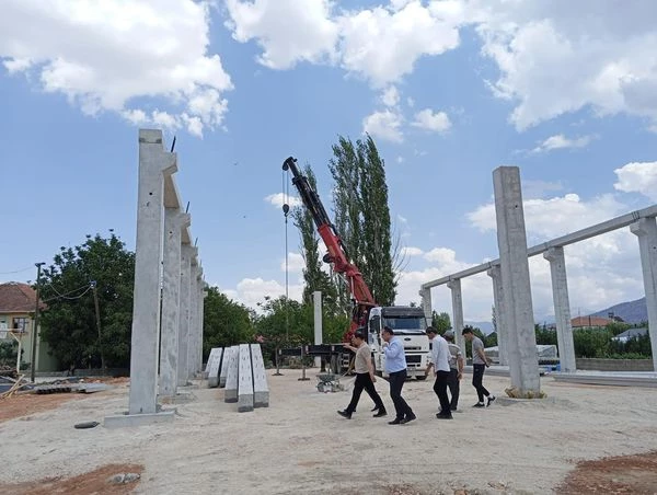 Çaybaşı Mahallemizde Çok Amaçlı Kültür ve Düğün Salonu Yapım Çalışmalarımız Devam Ediyor !