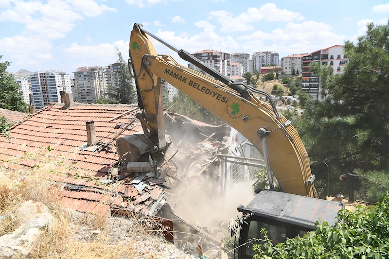 Mamak’ta Kaçak Yapıya Geçit Yok