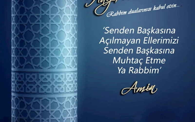 HAYIRLI CUMALAR DİLERİM.