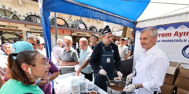 Belediyemiz Aşure Geleneğini Sürdürüyor