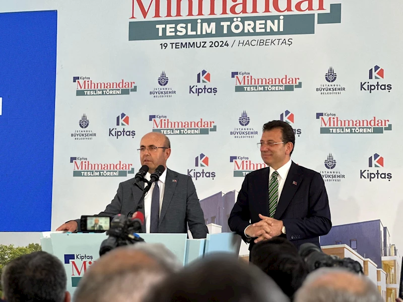 BAŞKANIMIZ EKİCİOĞLU, İBB BAŞKANI İMAMOĞLU İLE BİRLİKTE KİPTAŞ MİHMANDAR TESLİM TÖRENİNE KATILDI