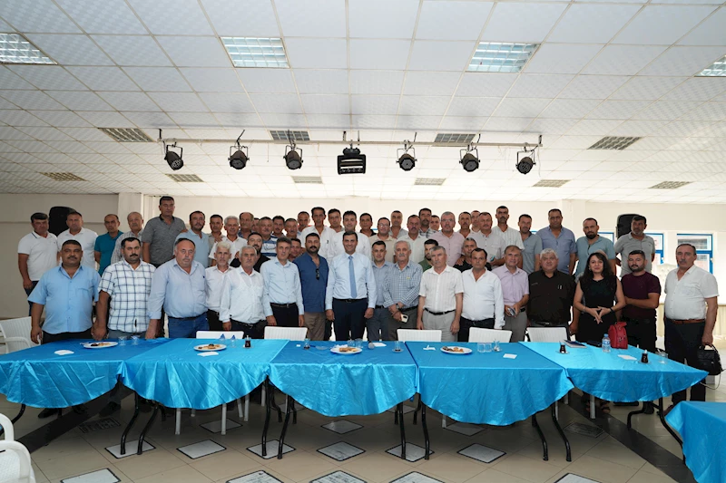 Başkan Zeyrek, Kırkağaç’ta Muhtarlarla Buluştu