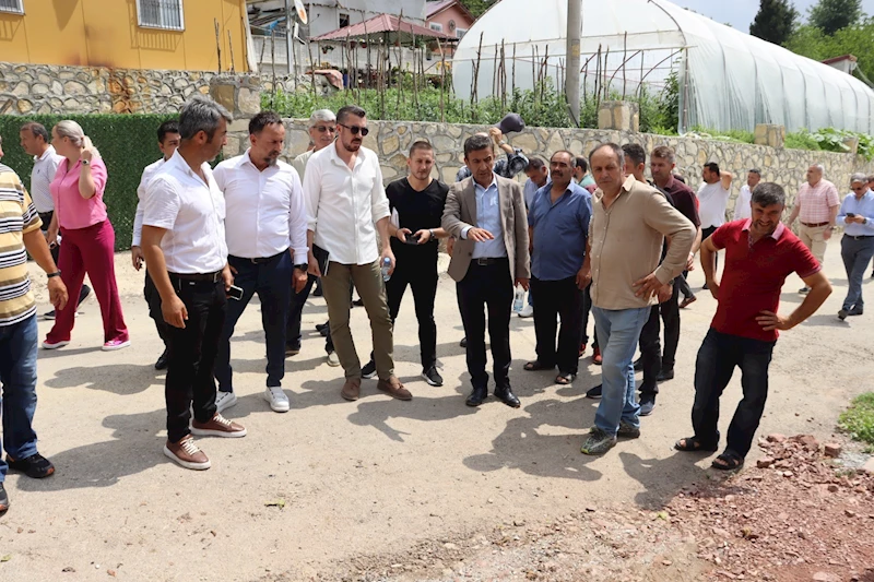 İZMİT BELEDİYESİ KÖYLERİ ÖNEMSİYOR VE SIK SIK ZİYARET EDİYOR