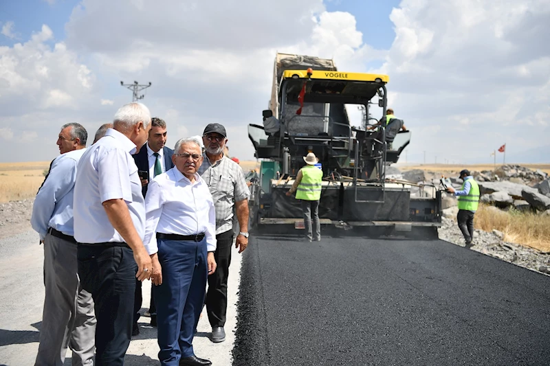 Başkan Büyükkılıç Sözünü Tuttu, 10 Mahalleyi Yakından İlgilendiren 50 Milyon TL’lik Asfalt Çalışmasını Başlattı