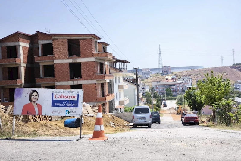 İZMİT BELEDİYESİ ALİKAHYA’YI ASFALT KONFORUYLA BULUŞTURDU