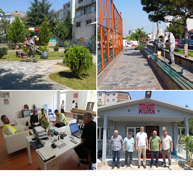 SOĞANLIK YENİ MAHALLE’YE ‘PIRIL PIRIL KARTAL’ ÇIKARTMASI