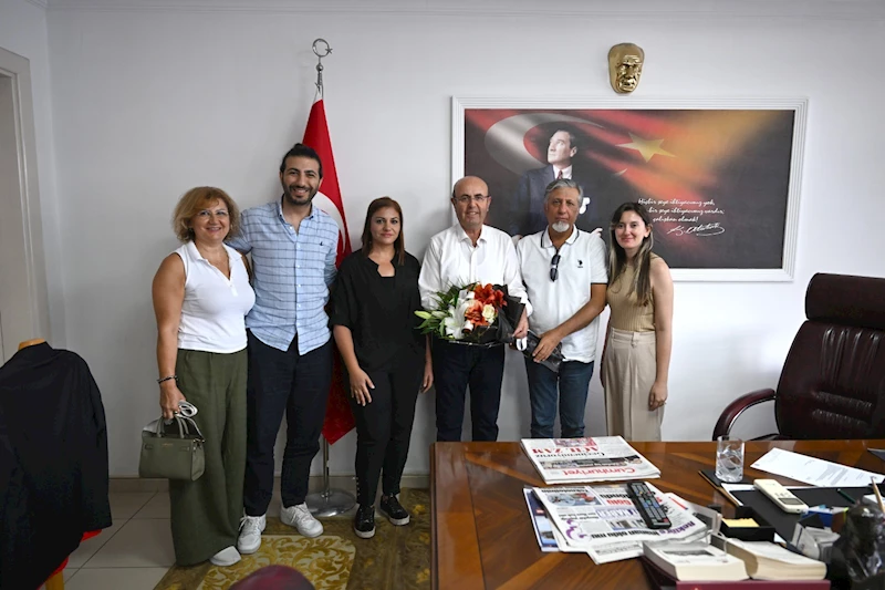 ASAF KOÇAK’IN AİLESİNDEN BAŞKANIMIZ EKİCİOĞLU’NA ZİYARET