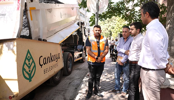 Başkan Güner Asfalt Çalışmalarını Yerinde İnceledi