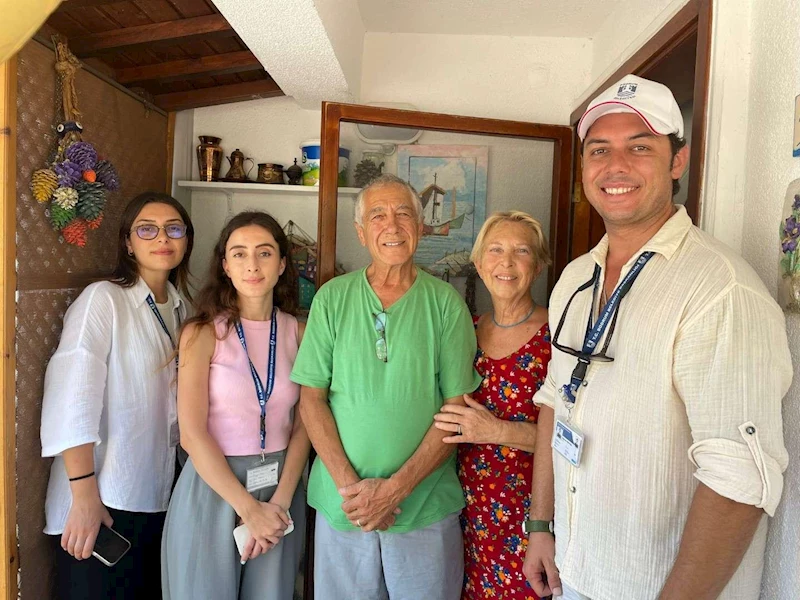 BELEDİYE EKİPLERİNDEN KIBRIS GAZİLERİNE ZİYARET