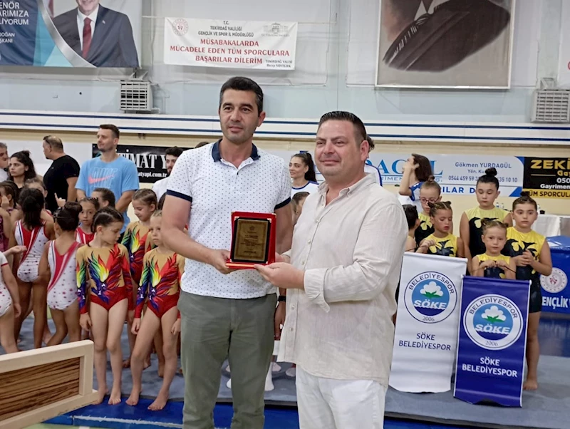 Süleymanpaşa Minikler Jimnastik Şampiyonası başladı