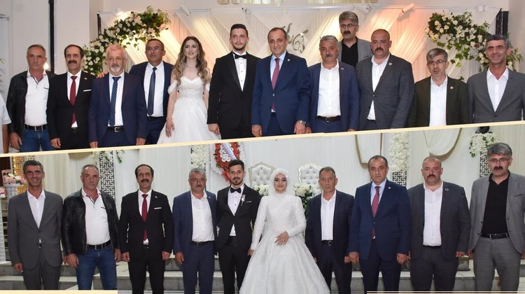 BELEDİYE BAŞKAN VEKİLİMİZ MUSTAFA KÖPRÜLÜ DÜĞÜN TÖRENLERİNE KATILDI