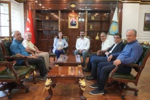 İnşaat Mühendisliği Bölümünden Eş Başkanlara ziyaret