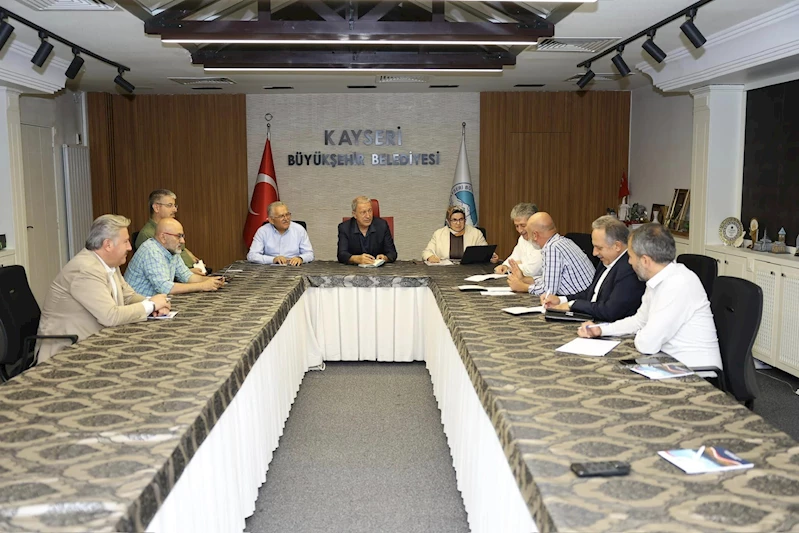 Büyükşehir’de “Yatırım ve Hizmet” Zirvesi