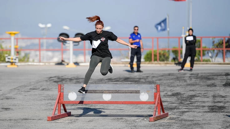 Zabıta memuru adaylarının zorlu sınavı