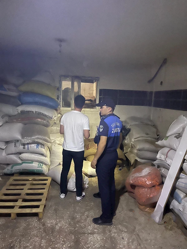 ŞEHİTKAMİL’DE 10 TON KURUYEMİŞ İMHA EDİLDİ