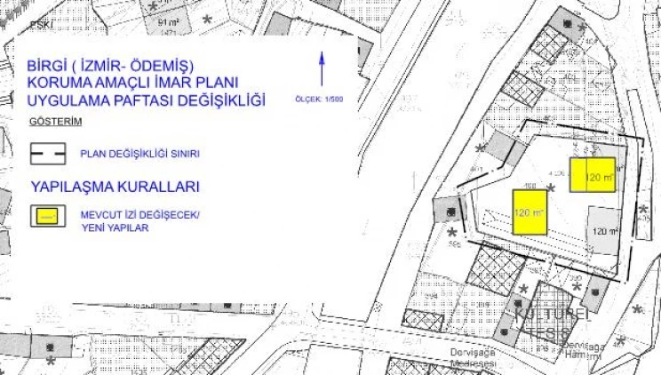 KUİP-351029647 Plan İşlem Numaralı İmar Planı Değişikliği İlanı