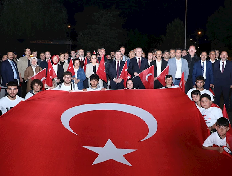 BAYBURT’TA 15 TEMMUZ DEMOKRASİ VE MİLLİ BİRLİK GÜNÜ ETKİNLİKLERİ DÜZENLENDİ