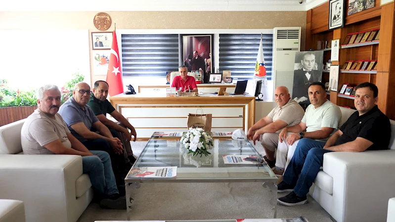 Göynük Taksiden Başkan Topaloğlu’na ziyaret