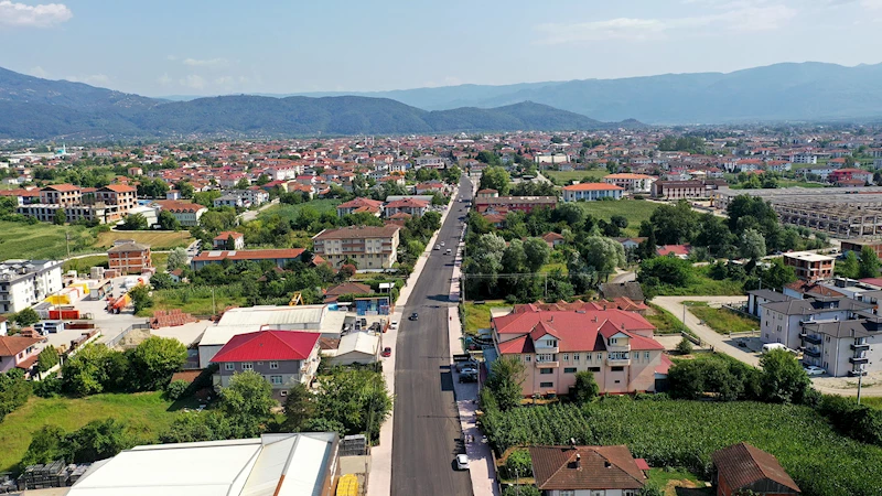 Akyazı’da 9 kilometrelik arter yepyeni yüzüyle hizmette: Büyükşehir çalışmaları tamamladı
