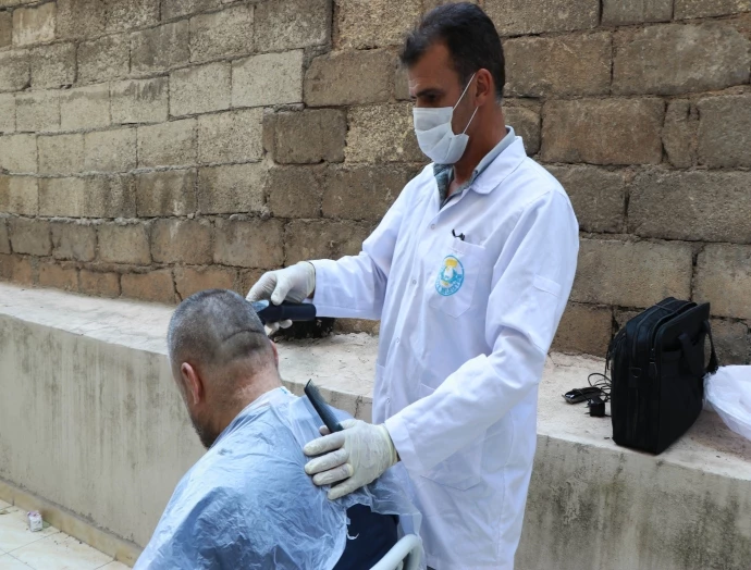 HALİLİYE BELEDİYESİ 592 HANEDE EVDE BAKIM HİZMETİ VERİYOR