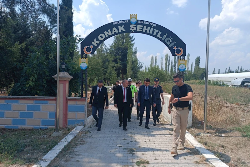 GÖLHİSARLI ŞEHİT ÖLÜM YILDÖNÜMÜNDE DUALARLA ANILDI
