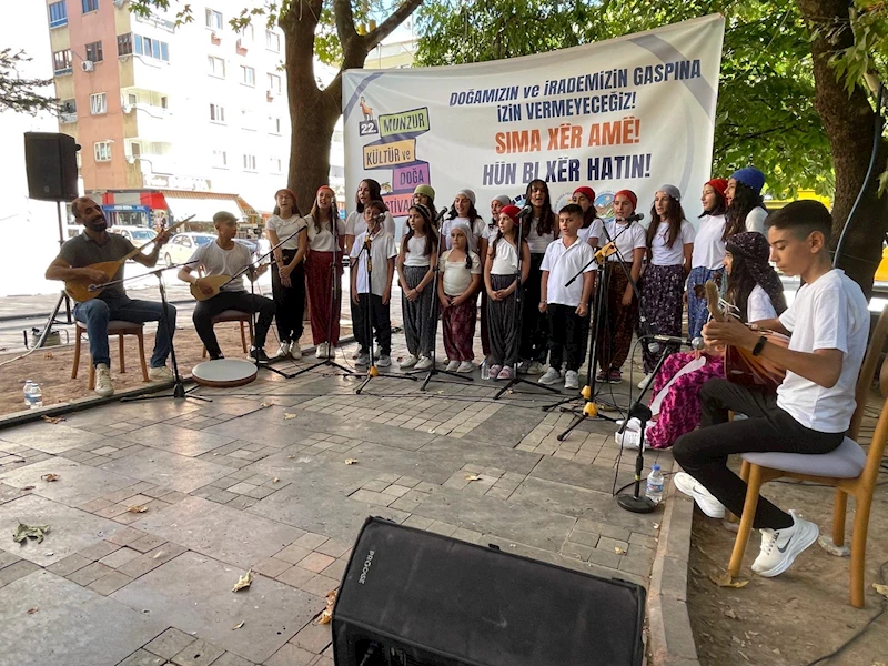 22. Munzur Kültür ve Doğa Festivali: Behzat Firik Çocuk Korosu’ndan Coşkulu Müzik Dinletisi