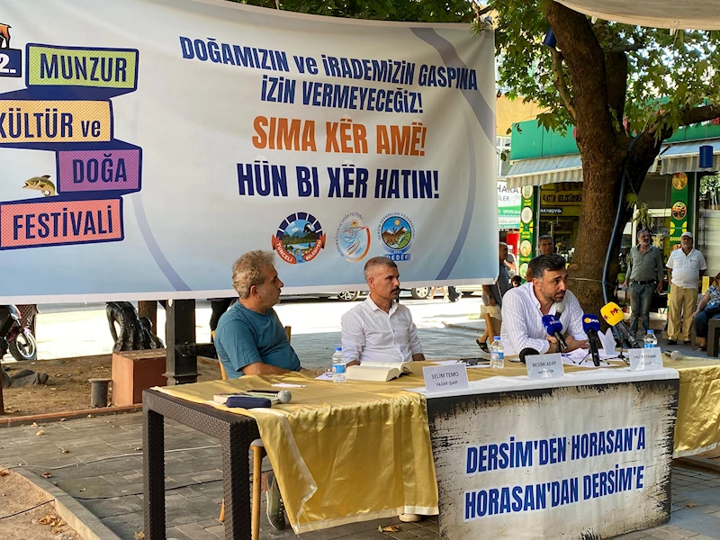 22. Munzur Kültür ve Doğa Festivali’nde “Dersim’den Horasan’a, Horasan’dan Dersim’e” Paneli Gerçekleşti