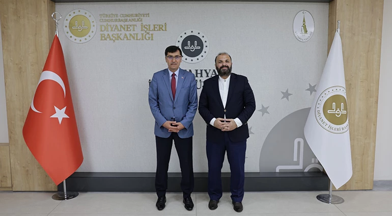 BAŞKANIMIZ KAHVECİ’DEN MÜFTÜ AÇIK’A ZİYARET