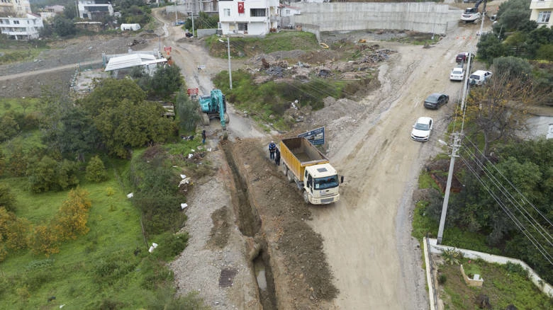 Antalya Büyükşehir Belediyesi Alanya’nın alt yapısını güçlendiriyor