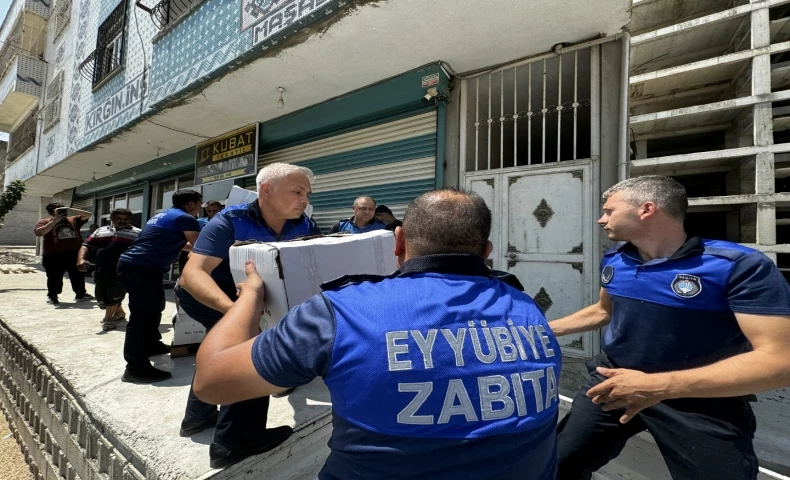 Eyyübiye Zabıtası Şok Baskınlara Devam Ediyor
