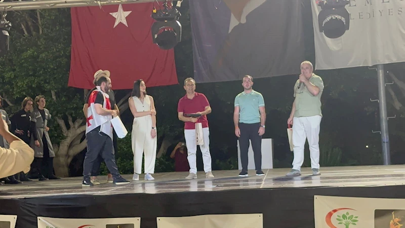 Kemer’de Uluslararası Genç Yetenekler Festivali düzenlendi